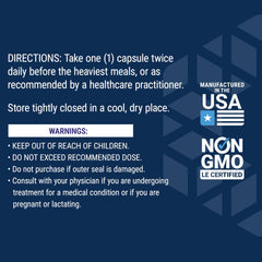 Close-up of enzyme blend including lipase, protease, cellulase.