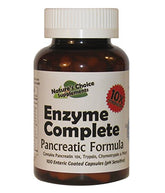 Bottle of Enzyme Complete 10x pancreatic enzymes