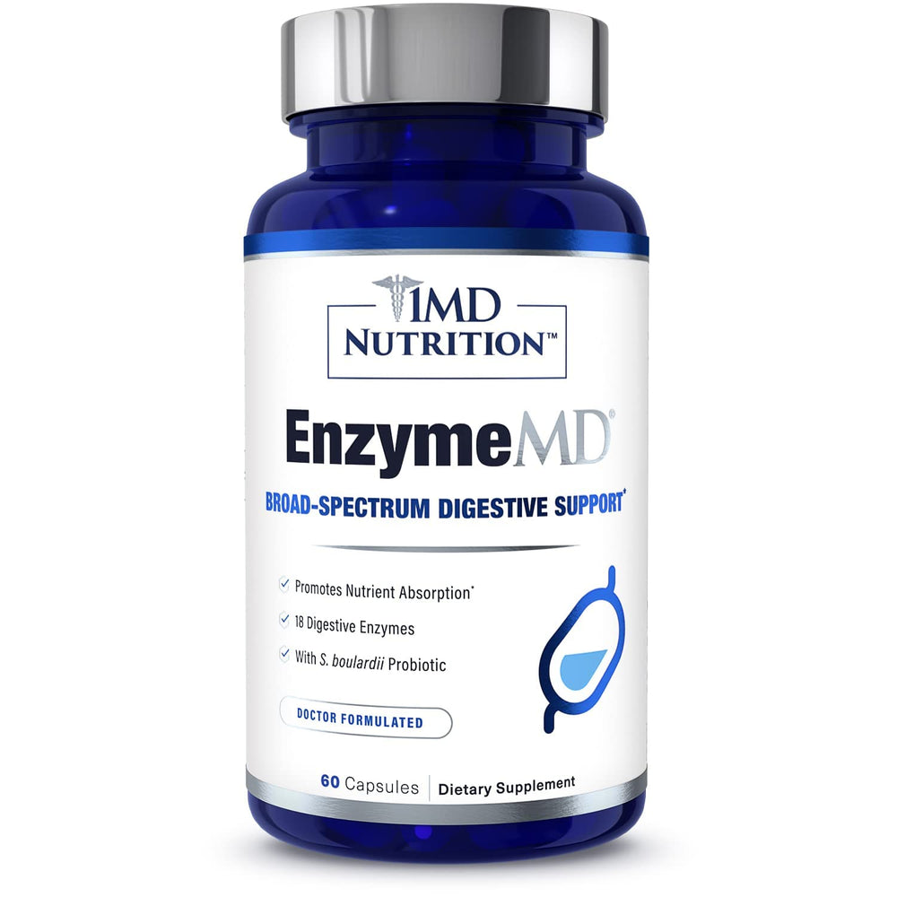 Lifestyle image with healthy meal and EnzymeMD