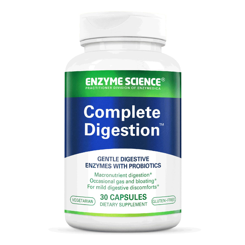 Enzyme Science Complete Digestion bottle with capsules