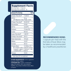 Close-up of Complete Digestion ingredients and probiotic blend