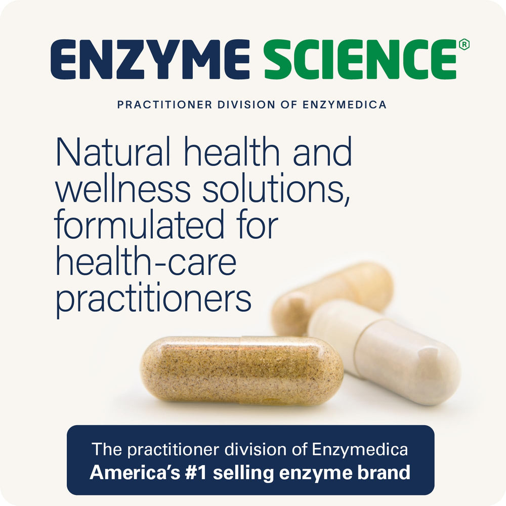 Product display featuring Intolerance Complex capsules