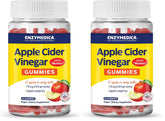 Enzymedica Apple Cider Vinegar Gummies bottle shows tasty, convenient daily use