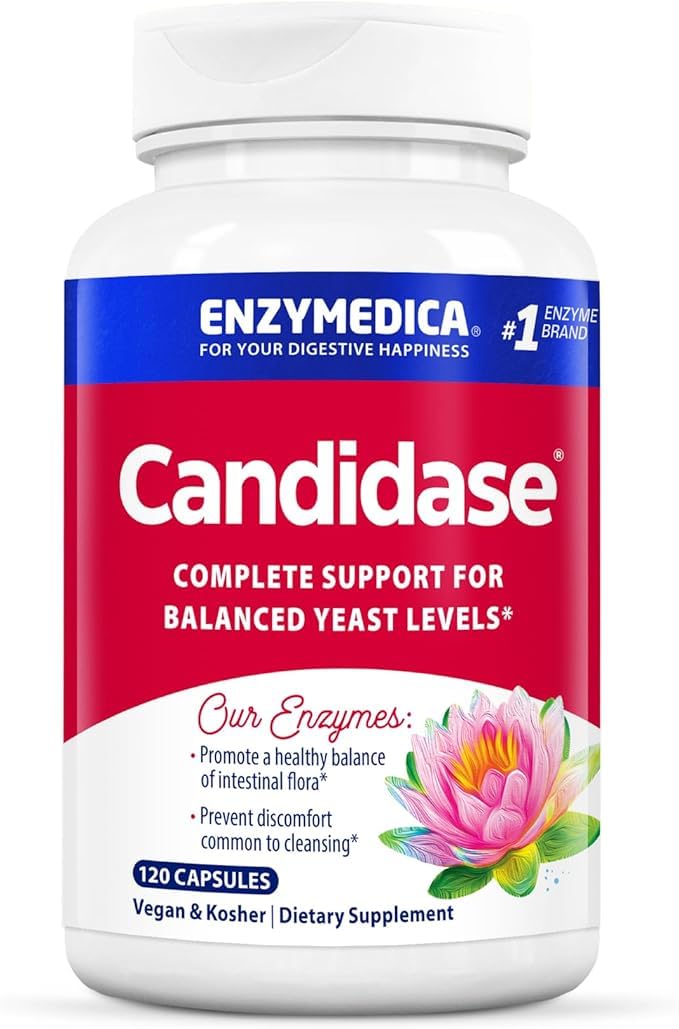 Enzymedica Candidase 120 count bottle