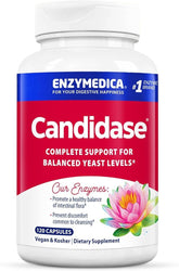 Front view of Enzymedica Candidase bottle
