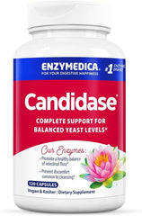 Front view of Enzymedica Candidase bottle