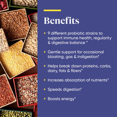 Thera-blend enzymes (protease, lipase, amylase, cellulase) label