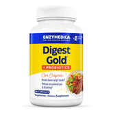 Enzymedica Digest Gold + Probiotics 90-count bottle against white background
