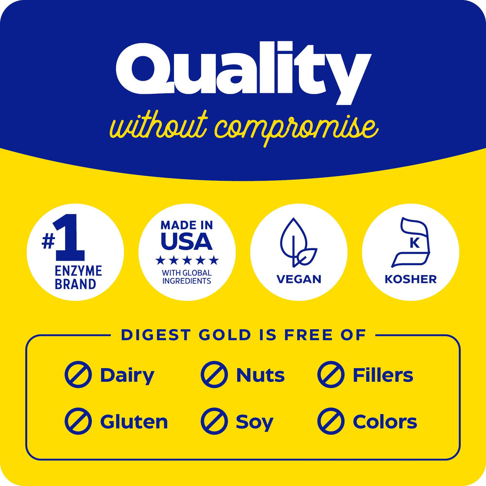 Digest Gold shelf display in a retail setting
