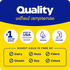 Digest Gold shelf display in a retail setting