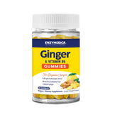 Enzymedica Ginger & Vitamin B6 Gummies bottle on white background