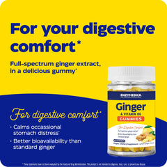 Vitamin B6 illustration with ginger imagery on packaging