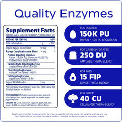 Vegan badge on Enzymedica Papaya Enzymes packaging