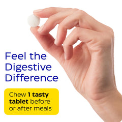 Mint-flavored Papaya Gold chewable tablets