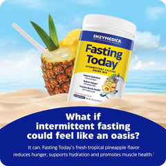 Tropical pineapple flavor scoop and mixing