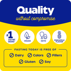 24-serving container of Enzymedica Fasting Today