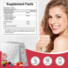 Portable NAD+ liquid packet for quick absorption