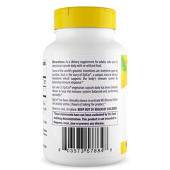 EpiCor 500 mg veggie capsules close-up, highlighting natural ingredients and gluten-free