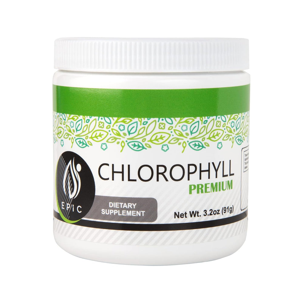 Epic Black Label Premium Chlorophyll Powder bottle