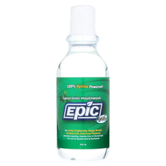 Epic Dental Mouthwash with Xylitol - Sprmnt flavor, 16 oz bottle (front view)