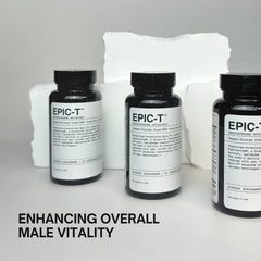EPIC-T blend image highlights B Complex, zinc, and rhodiola nutrients