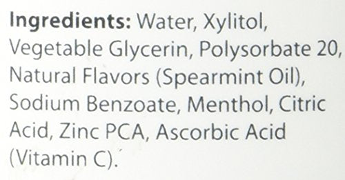 Epic Spearmint Mouthwash packaging on display