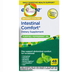 Equate Peppermint Oil Softgels 48-count bottle