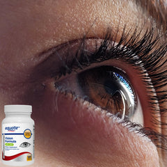 Pill organizer and Equate Vision Formula package