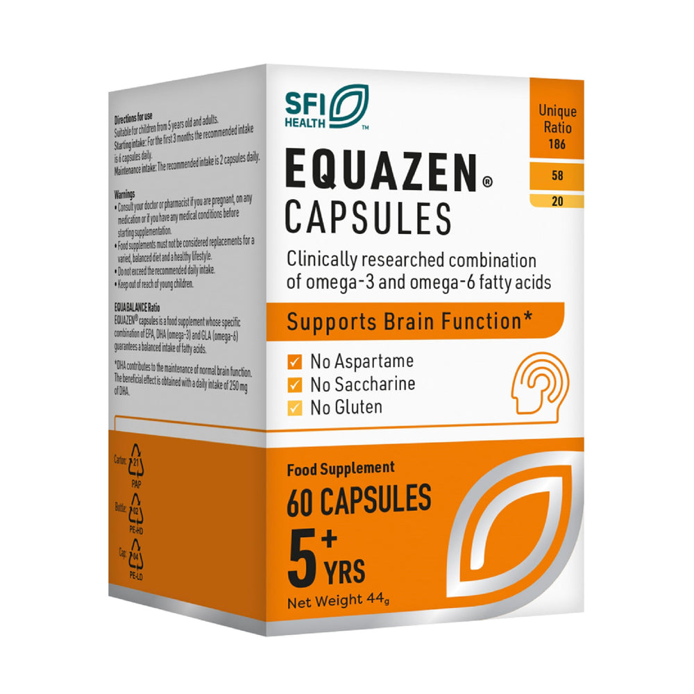 Equazen Eye Q 60 capsules bottle front view