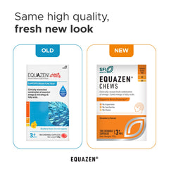 Equazen Eye Q Chews 180 Capsules back label