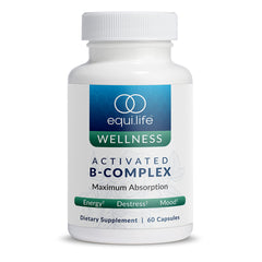 Equilife Activated B Complex bottle with 60 capsules