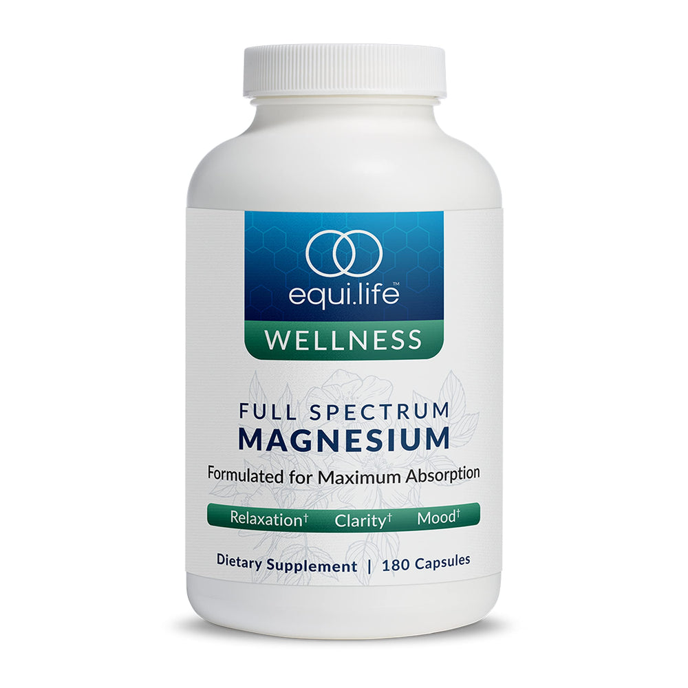 Equilife Full Spectrum Magnesium bottle with 180 capsules