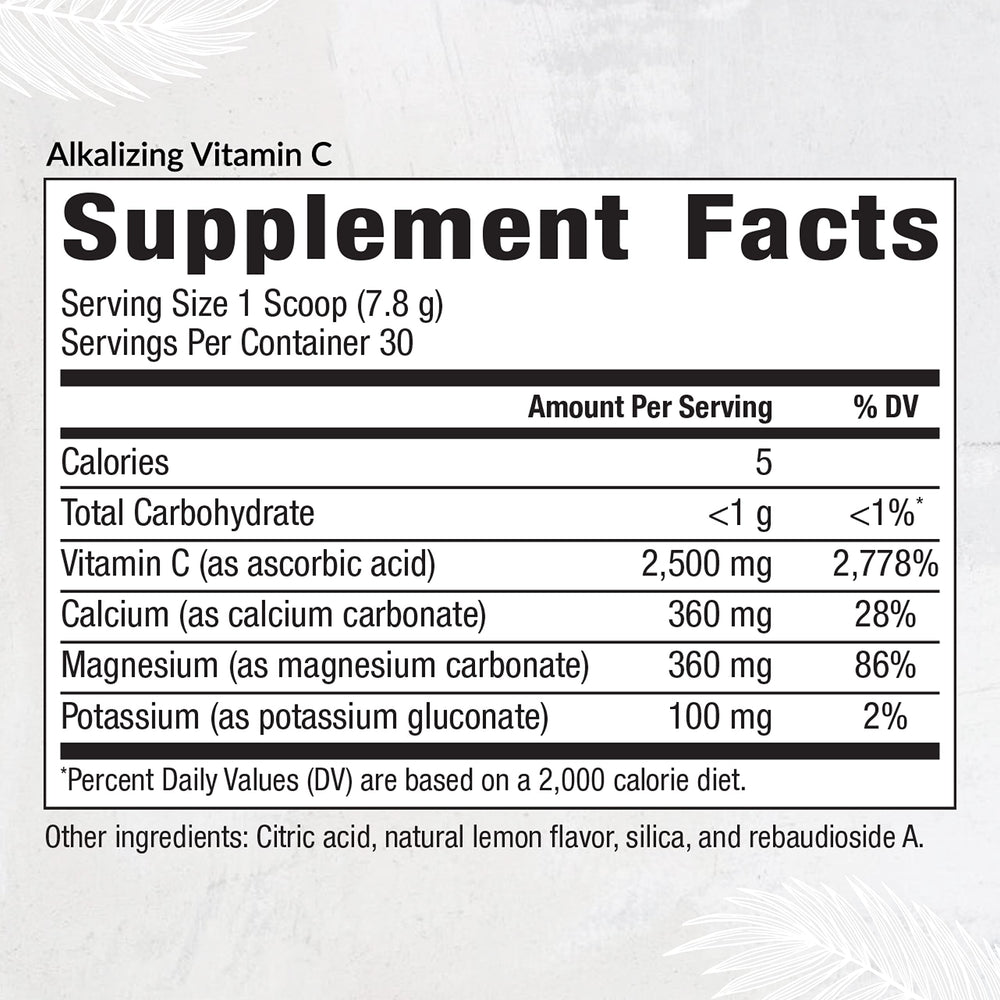 Minerals magnesium, calcium, and potassium in the formula