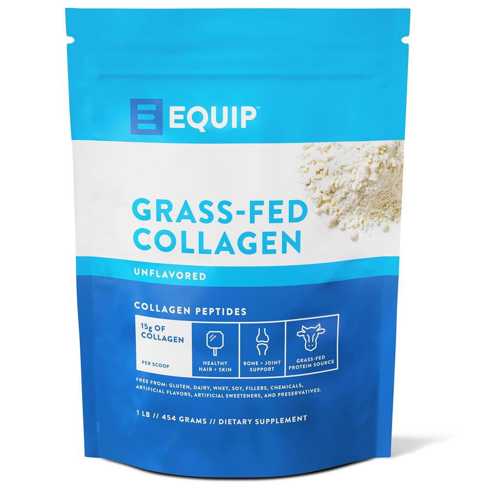 Equip Foods Grass Fed Collagen Powder unflavored - 30 servings