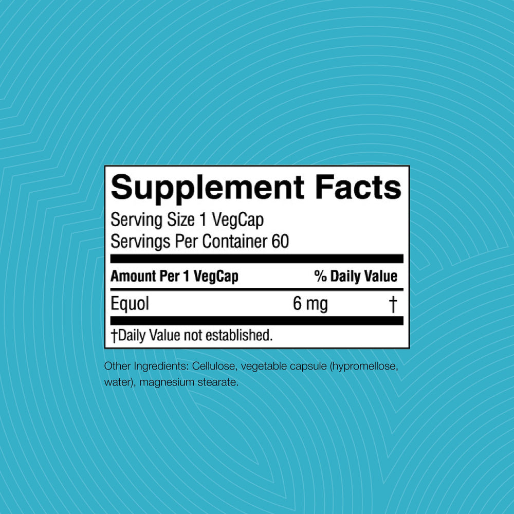 Equolibrium illustrating improved sleep from reduced nighttime urination