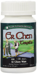 Er Chen Teapills 200 ct Plum Flower bottle