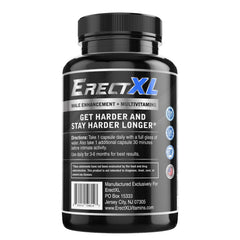 ERECTXL Multivitamin bottle on a clean white background