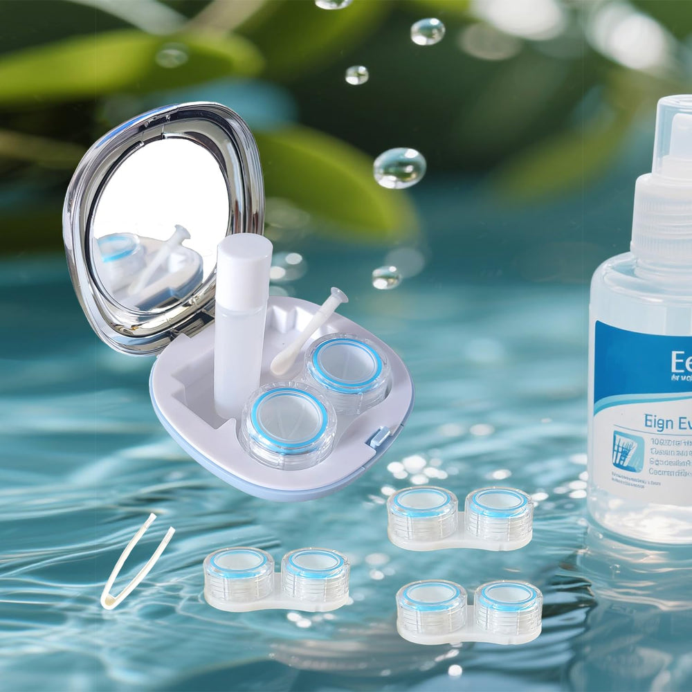 Close-up of Erewa lens case mirror