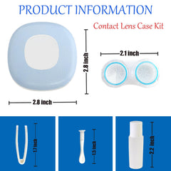 Tweezer included for handling lenses in Erewa case