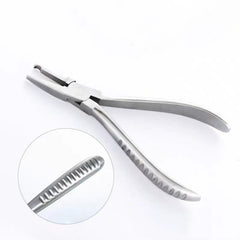 Ergonomic handle eyeglass pliers for precise adjustments