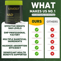 Nutrition facts and serving information on bottle