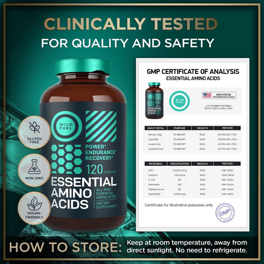 Collagen support and overall wellness from EAAs