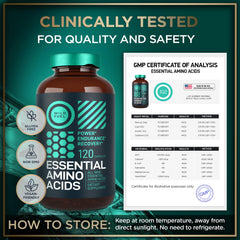 Collagen support and overall wellness from EAAs