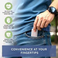 Front packaging highlighting Biotin, B6, B12 and Folate