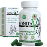 Front view of Essential Source Biotin bottle label