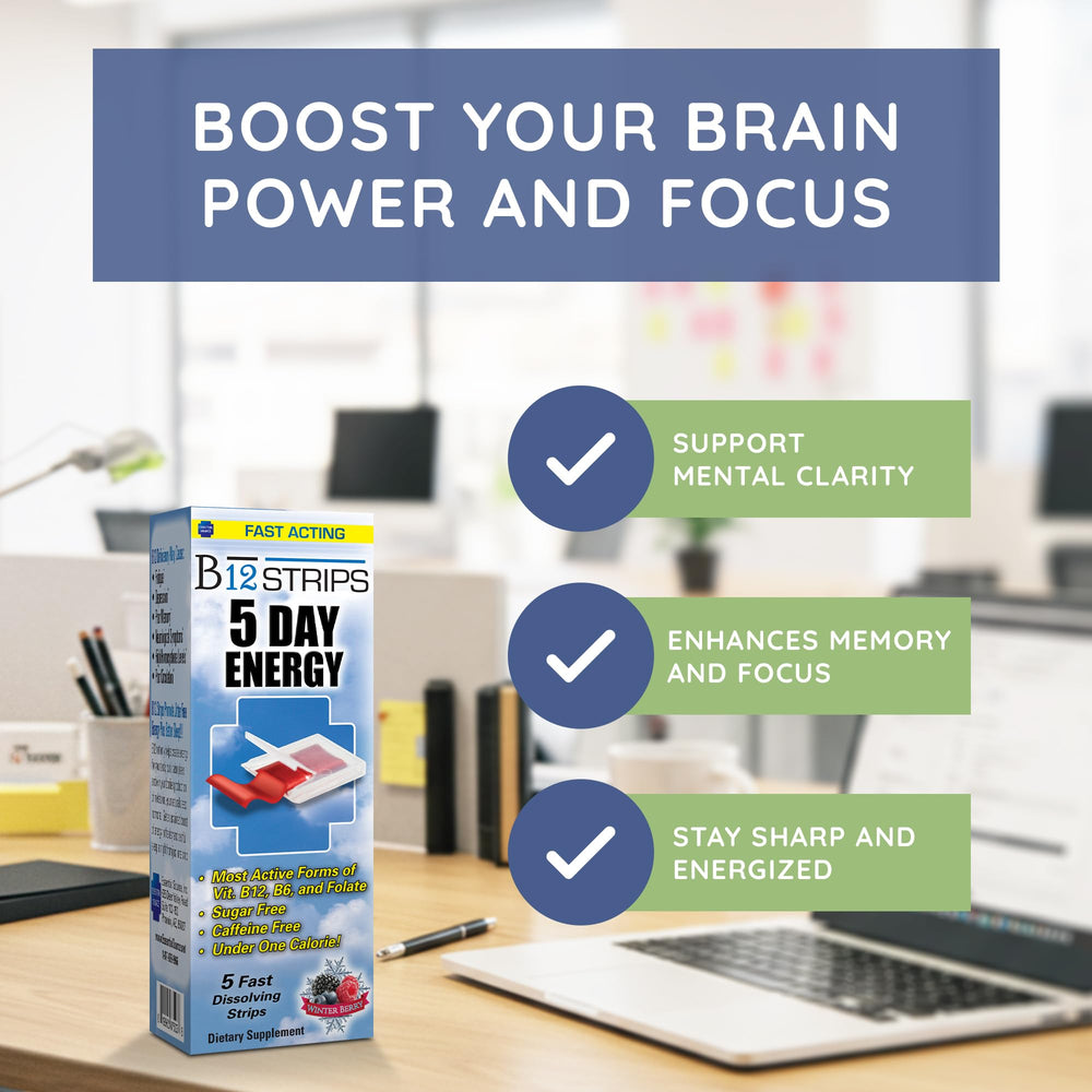 Illustration of biotin, B6 (P5P) and 5-MTHF ingredients