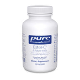 Bottle of Pure Encapsulations Ester-C & Flavonoids 90 capsules