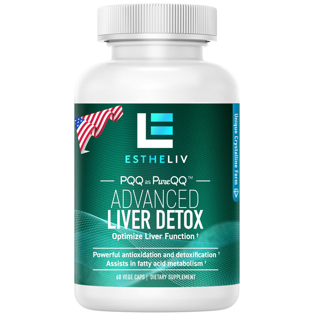 ESTHELIV liver detox cap closed, premium capsules for daily liver support and metabolic balance.
