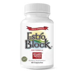 Estroblock PRO Triple Strength bottle and packaging