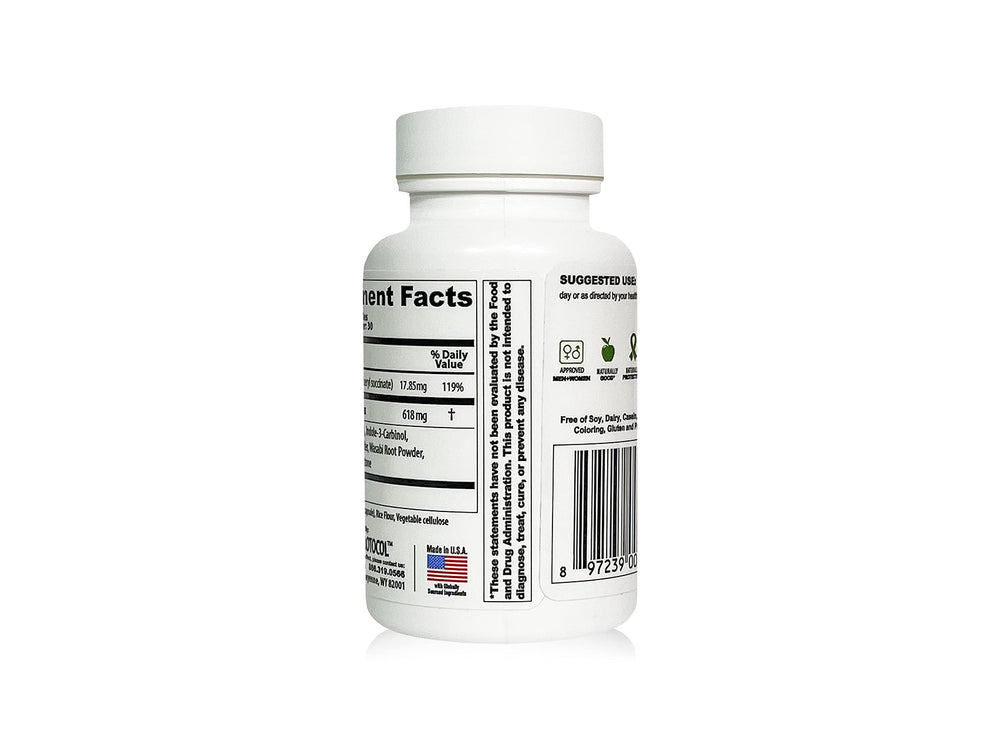 Quality seal and COA label on packaging